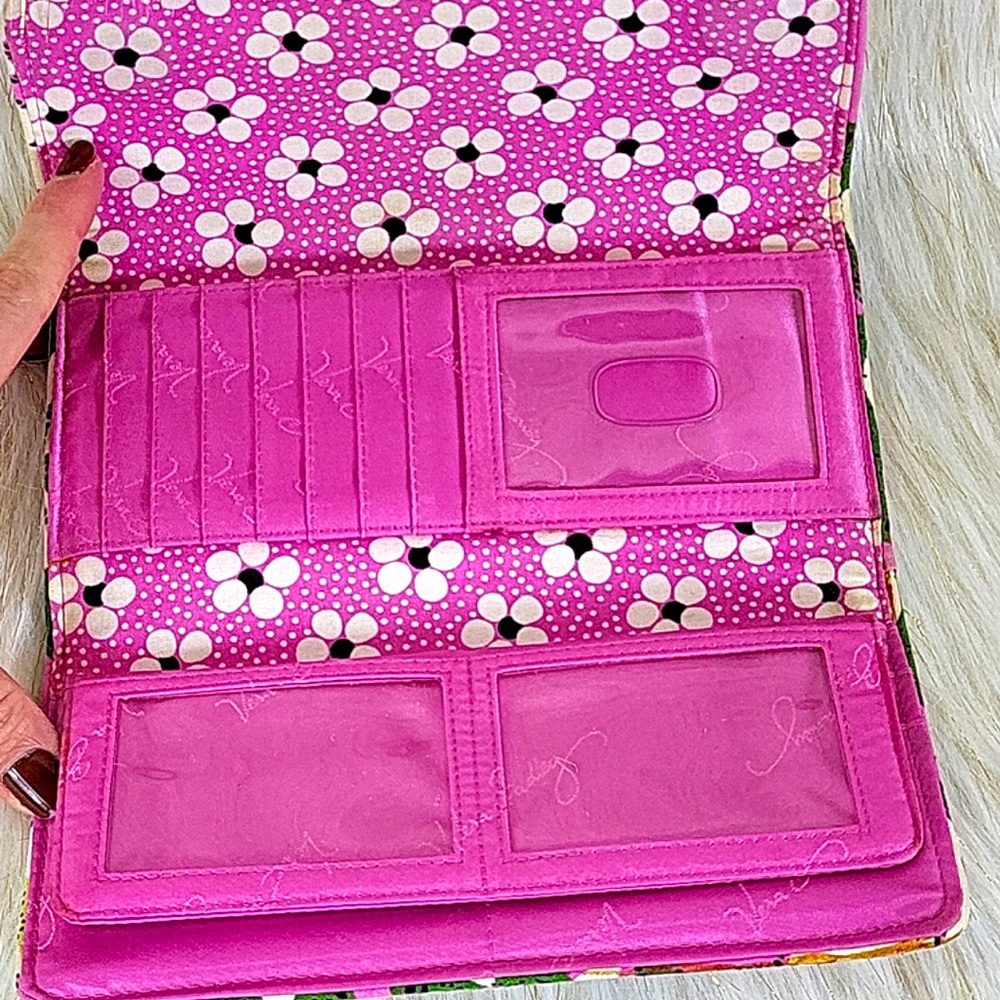 Vera Bradley “Priscilla Pink” Campus Shoulder bag w/Wallet - Picture 14 of 14